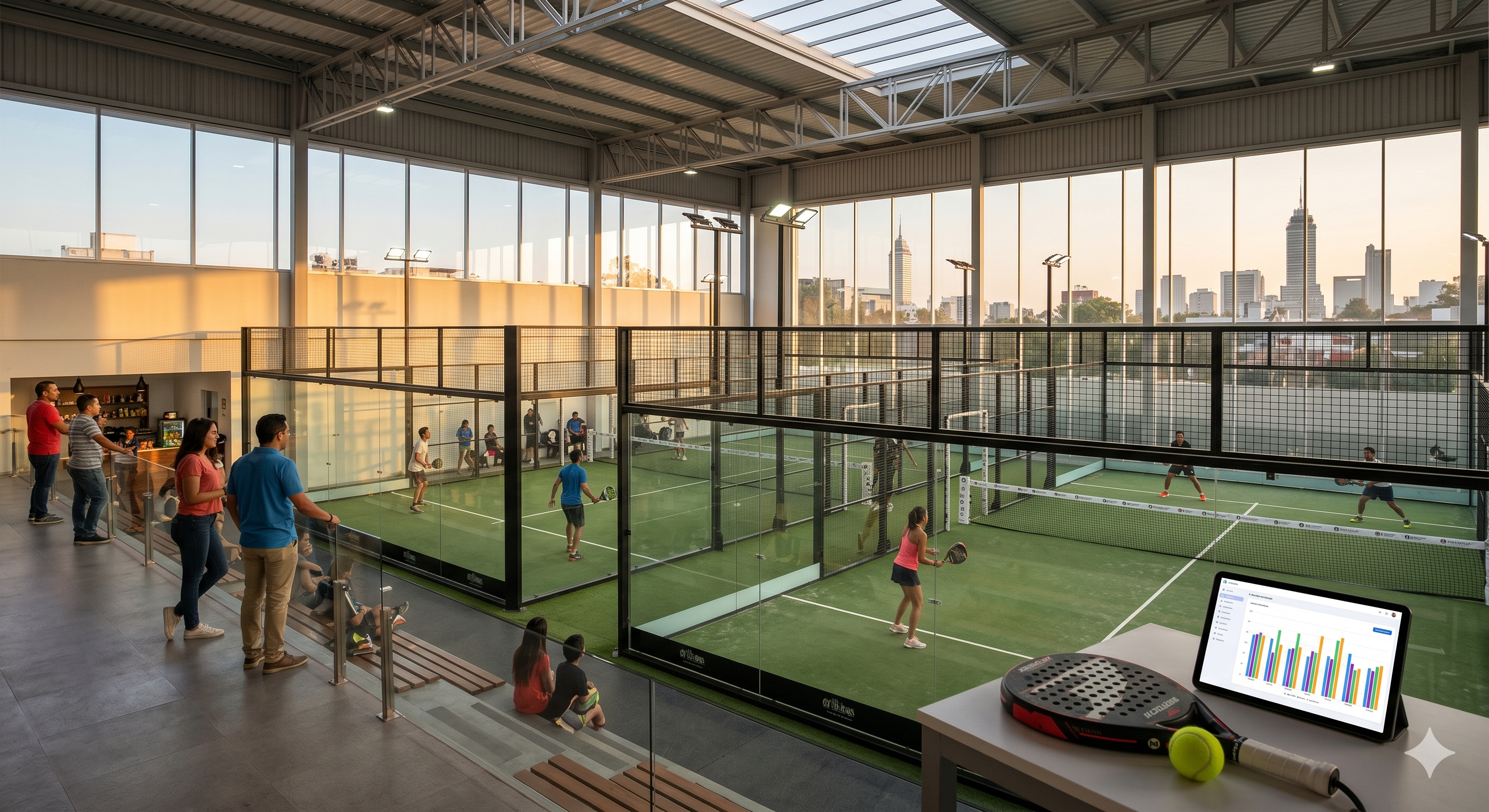 La ocupación de canchas: el KPI que está redefiniendo la rentabilidad de los clubes de pádel en LATAM